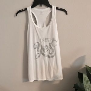 “I Said Yes” tank